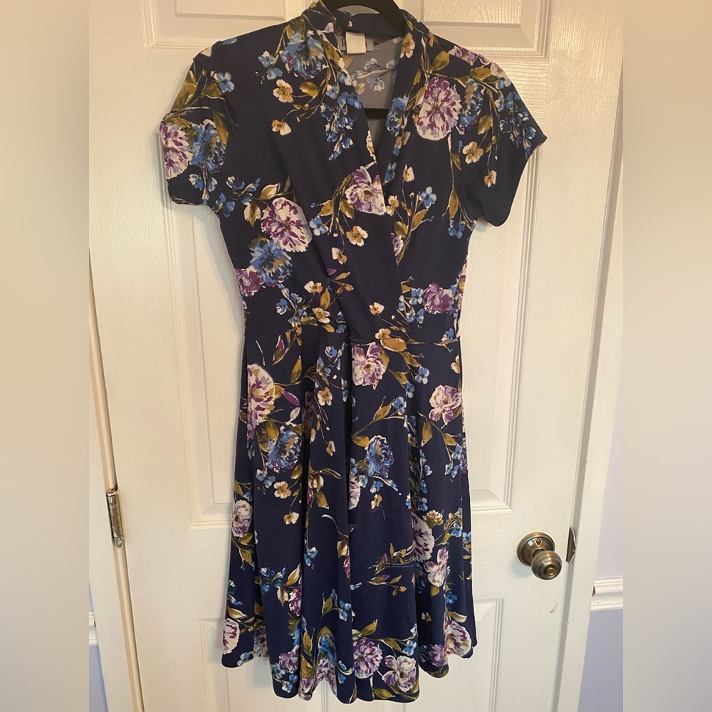 Karina cece dress- floral print, s/m